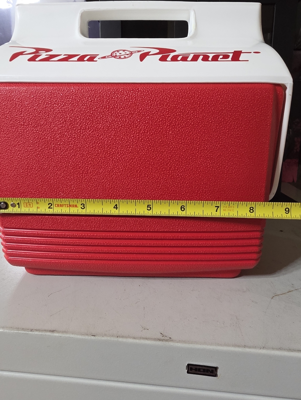 Toy Story Pizza Planet IGLOO Playmate Mini Cooler Disney Pixar - Great Condition - Picture 6 of 7